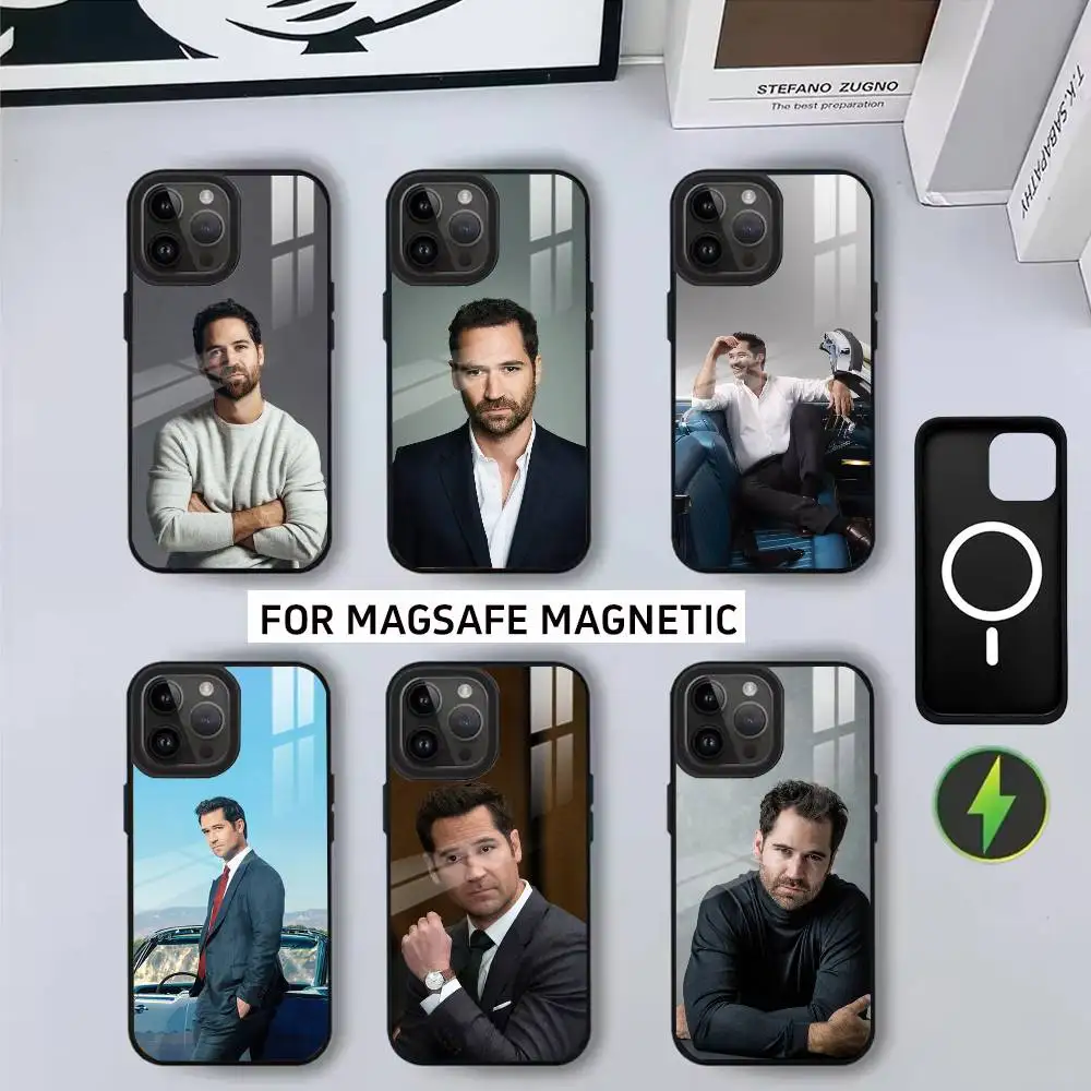 

M-Manuel G-Garcia R-Rulfo-MGR Phone Case For iPhone17,16,15,14,13,12,11 Plus,Pro Magnetic with Magsafe Wireless Charging
