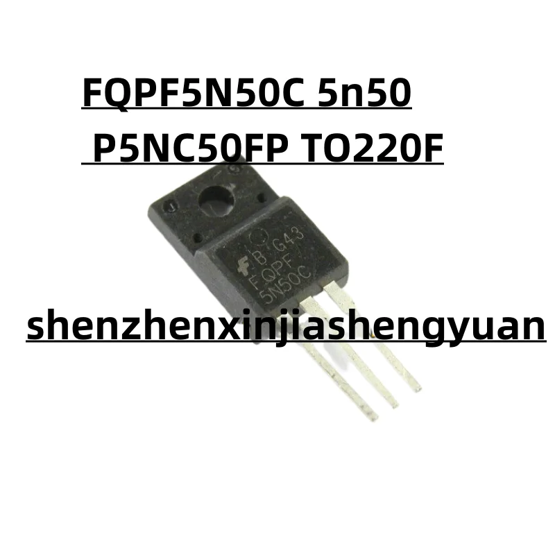 

1pcs/Lot New original FQPF5N50C 5n50 P5NC50FP TO220F