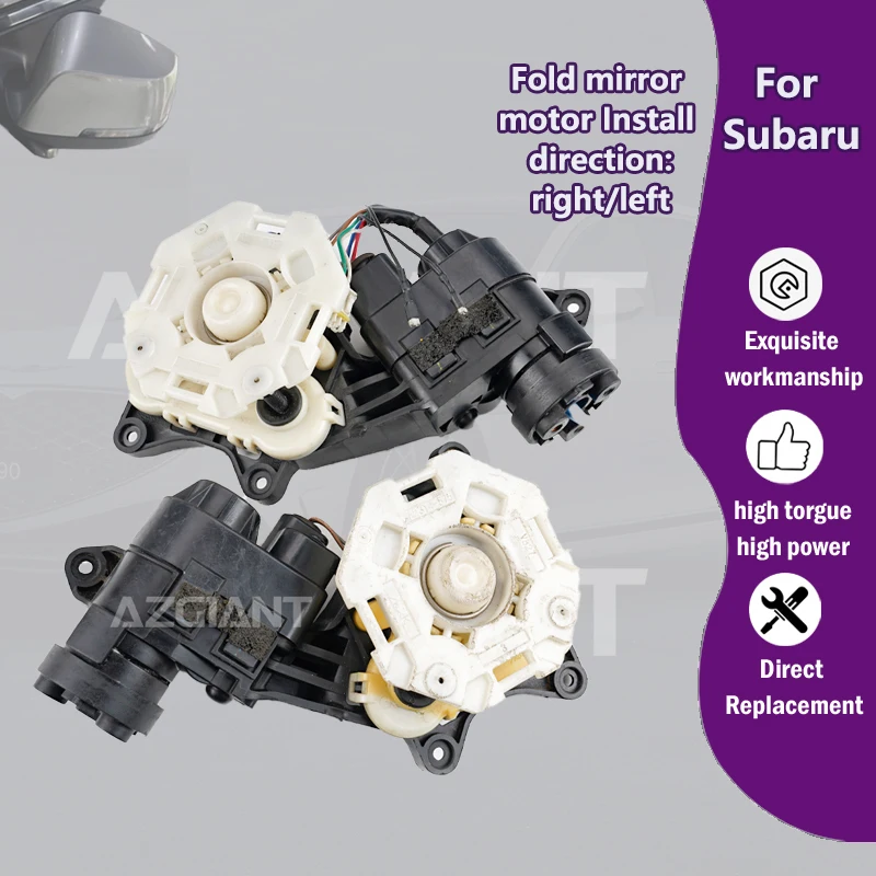 

AZGIANT For Subaru Impreza WRX/Outback/Legacy/Forester/XV/Ascent Car Exterior side folding Mirrors 12V motor moduleespelho tool