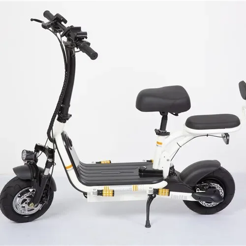 Electric vehicle long battery life two-wheeled electric bicycle double model walking battery car