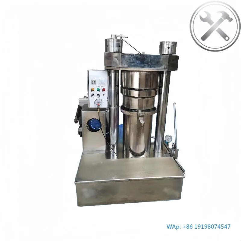 Stainless Steel Hydraulic Oil Press for Cold Hot Oil Extraction