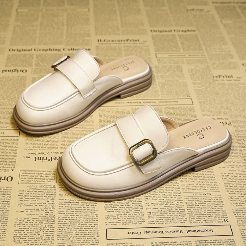 Woman Slippers Soft Rubber Sandals Low Heel Slides Sabot Shoes For Women Luxury Elegant And Fashionable Shoe Wholesale Bulk Sale