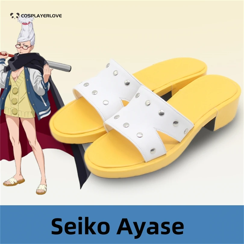 dandadan Seiko Ayase Cosplay Schoenen Kerstkostuum Halloween Kerstfeest