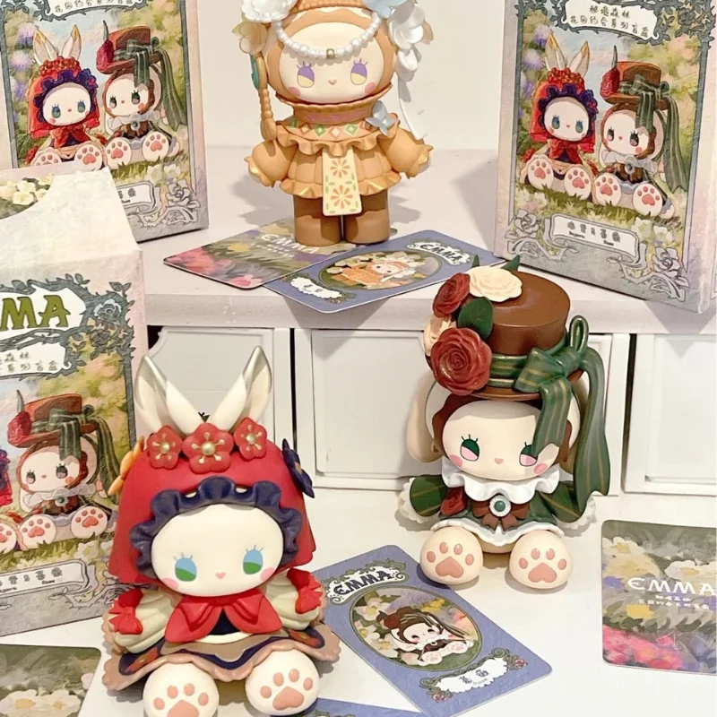 جديد إيما سيكريت فورست جاردن يؤرخ سلسلة صندوق أعمى لعبة صندوق غامض لطيف دمية جمع حلية لعبة هدية عيد ميلاد أنثى