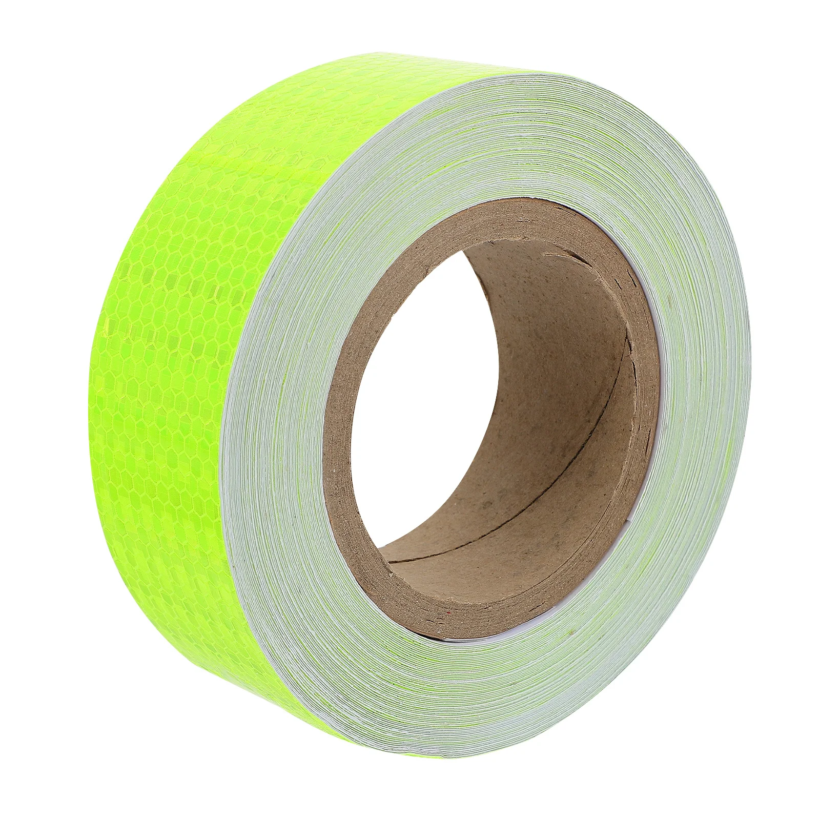 

Reflective Tape Solid Color Hexagonal Honeycomb Pattern Night Fluorescent Safety Warning Tape for Vehicles Mechanical Equipment