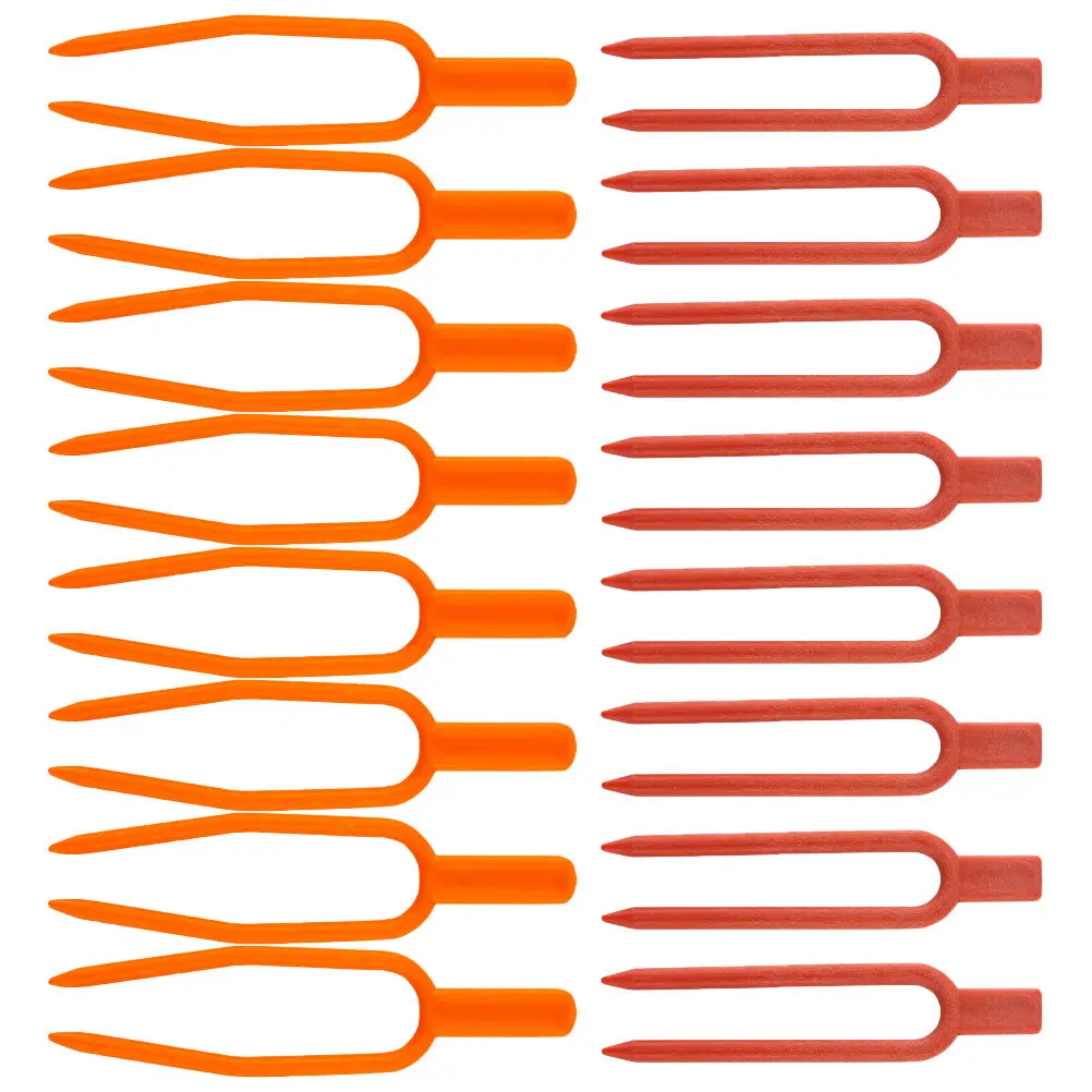 400Pcs Strawberry Vine Fixer Plant Support Clips PP Material Reusable Garden Tool for Watermelon Stolon Plants Fastening Clamps