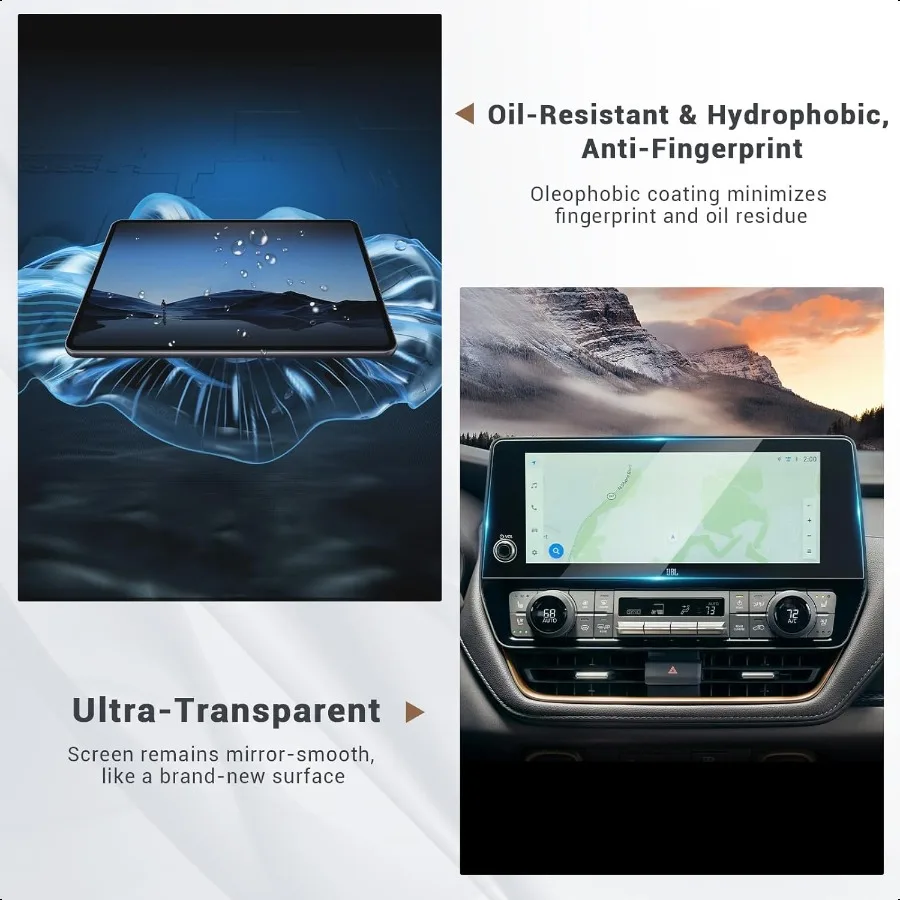 for 2024 Grand Highlander Accories Navigation Screen Protection for 2024  Grand Highlander Hybrid XLE Limited Platinum 12.3 Nav