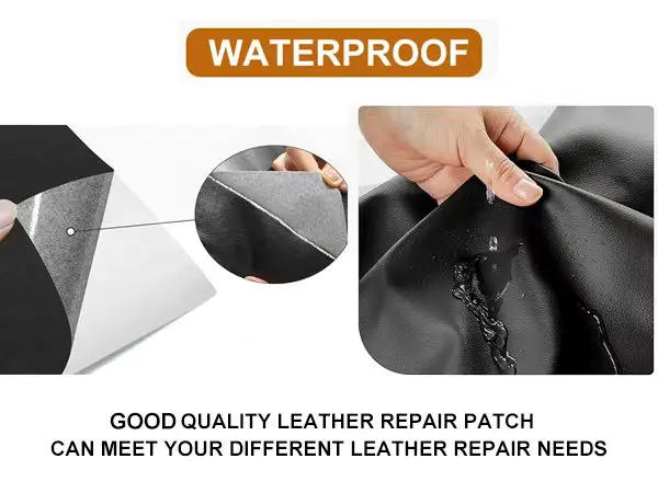 Self-Adhesive Artificial Leather Repair Tape, Strong Adhesive Backing, Waterproof and Wear-Resistant Pu Vinyl Patch, Suitable for Sofas, Car Seats, Office Chairs, Bags, Motorcycle Interiors, Furniture Refurbishment, DIY Leather Repair Patches, Available in Multiple Colors
