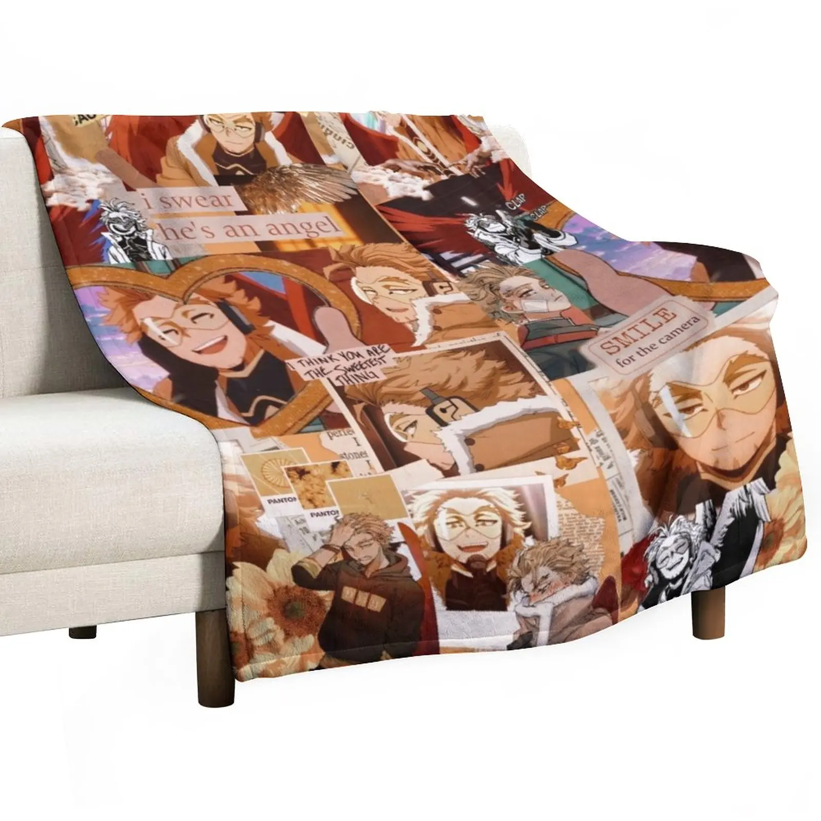 

Hawks - manga color version Throw Blanket funny gift Stuffeds Blankets For Sofas Decorative Sofas Blankets