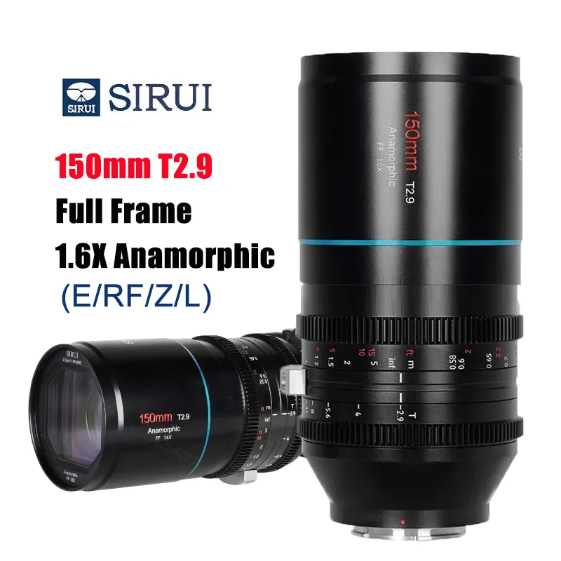 

SIRUI VENUS 150mm T2.9 1.6X Full Frame Lens Large Aperture Cine Lens For Canon RF Sony E Nikon Z Leica L Mount Camera