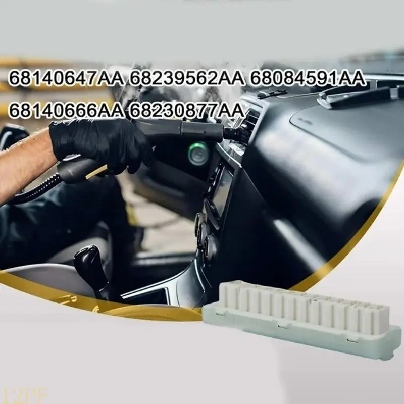 12PF Automotive Fuses Connector Highly temperature Resistance ABS Materials Direct Replacement Part Vehicle Circuit Maintenan