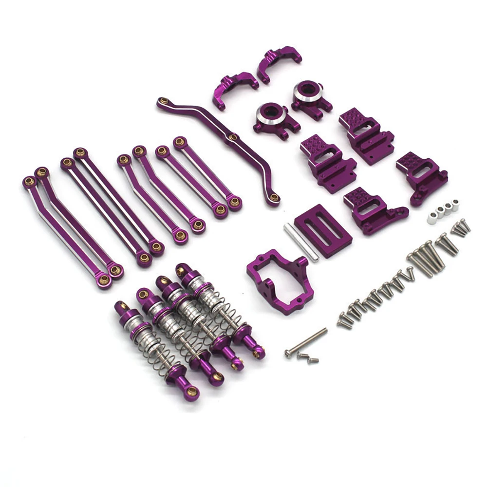 Zestaw metalowych akcesoriów ulepszonych do JJRC C8801 Austar AX-8560 TRX4M 1/18 RC Car Parts