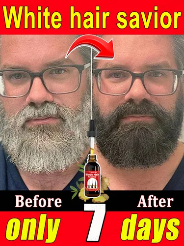 Dile adiós al problema de las canas, activa la melanina de forma natural y restaura el color saludable del cabello de forma segura y eficaz.