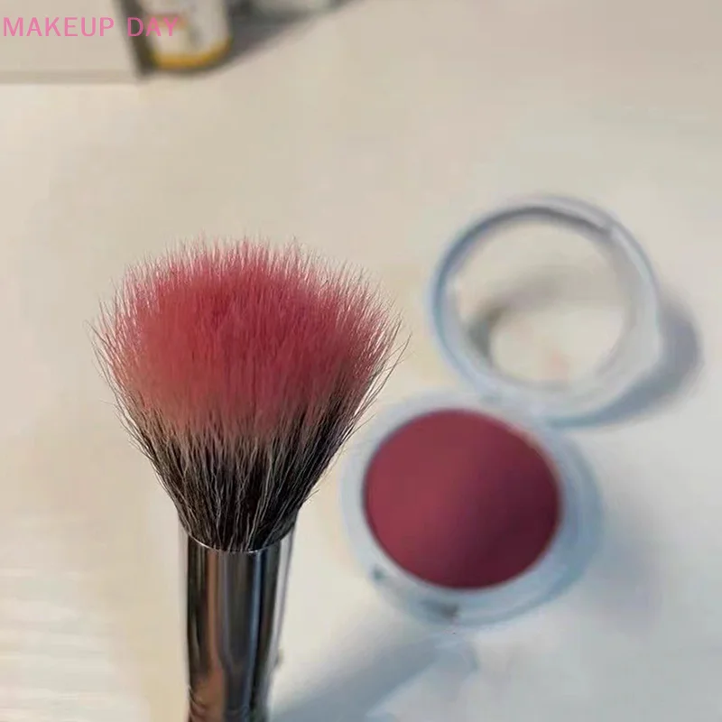 Brocha de maquillaje en polvo suelto, 1 piezas, resaltador de rubor multifunción, pincel de punteado en polvo facial parcial, herramientas de maquillaje de belleza