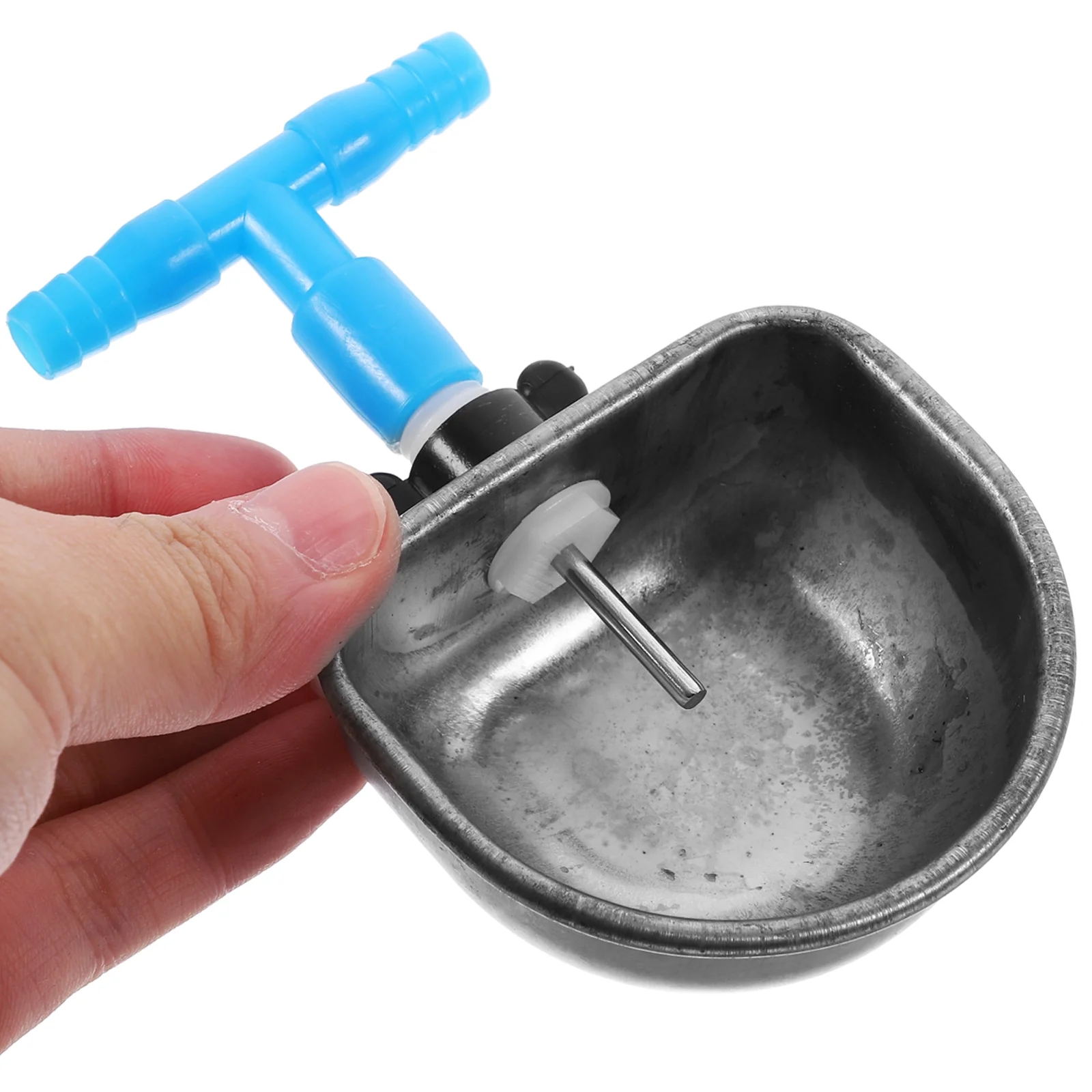 6 Pcs Dispenser Automatic Water Fountain for Rabbits Cage Drinking Bowl Watering Pet