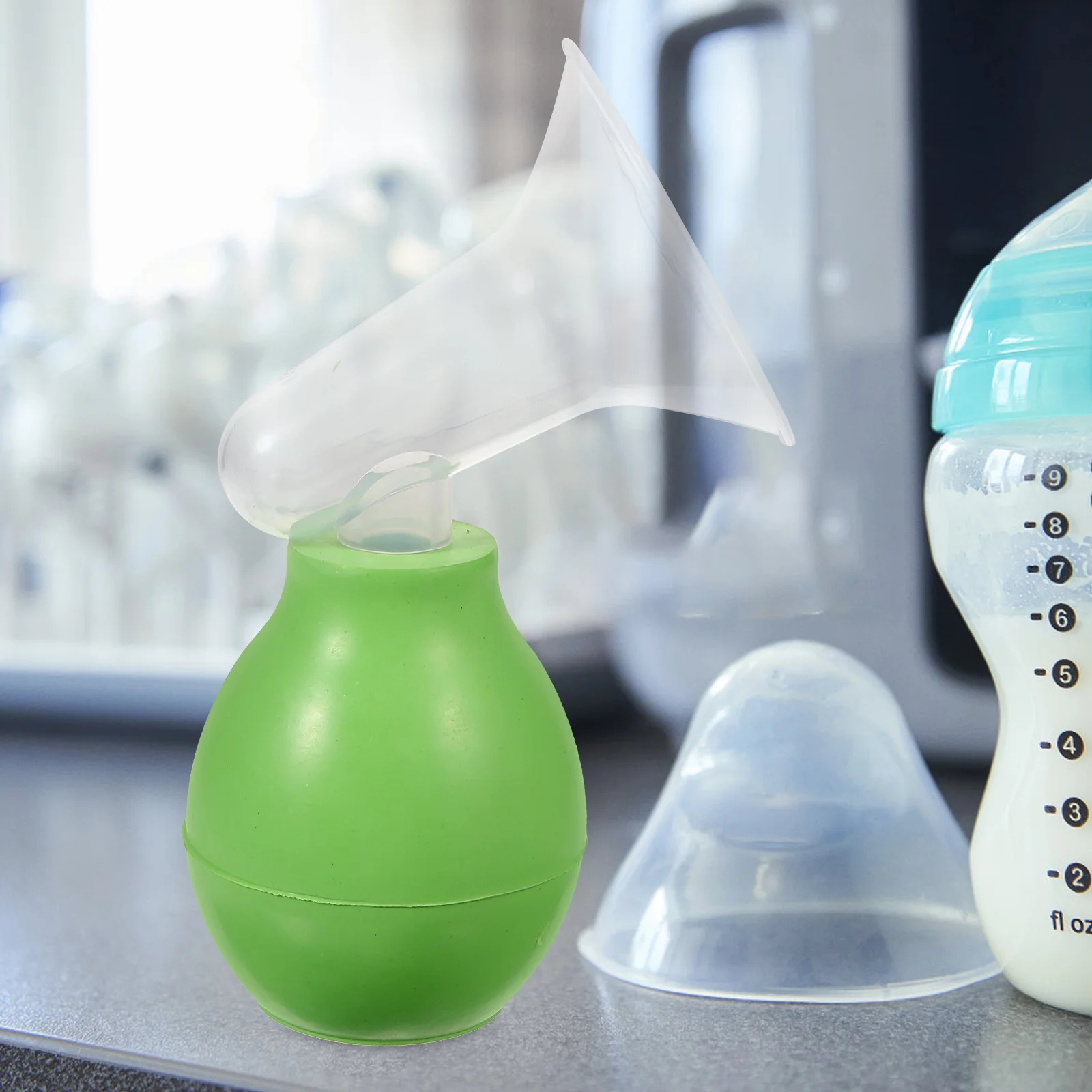 

Breastmilk Suction Tool Portable Handheld Milk Collector For Breastfeeding Soft Silicone Pump New Mother Gift