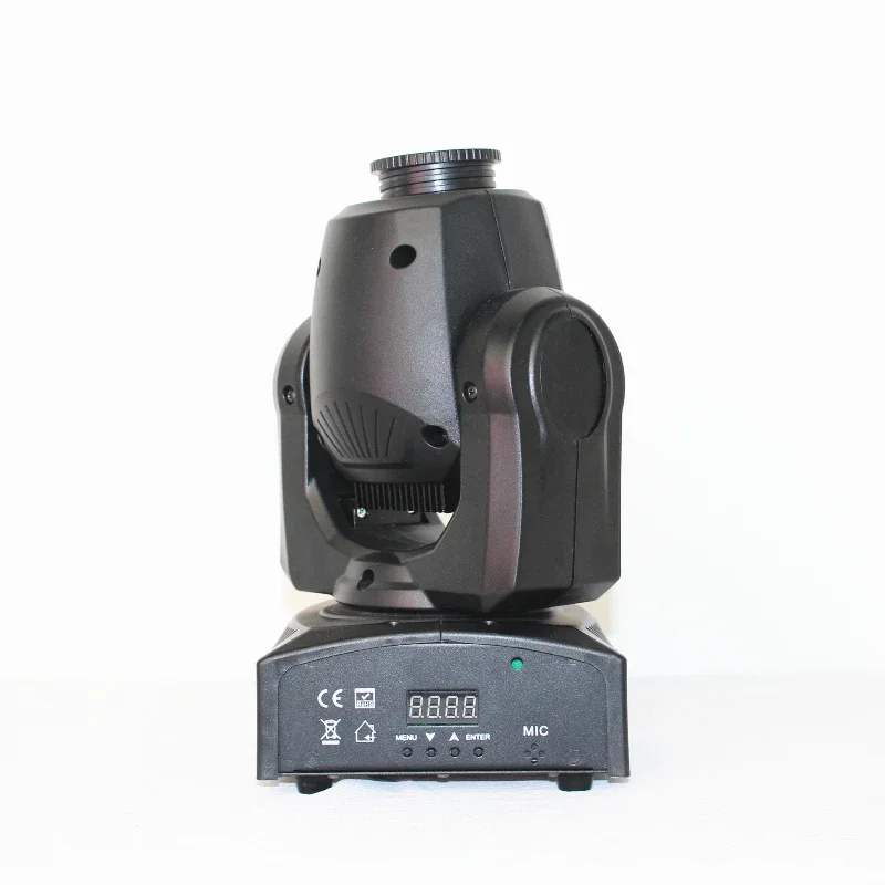 Mini 30W moving head beam of light, wedding bar KTV private room pattern dyeing colorful rotating light