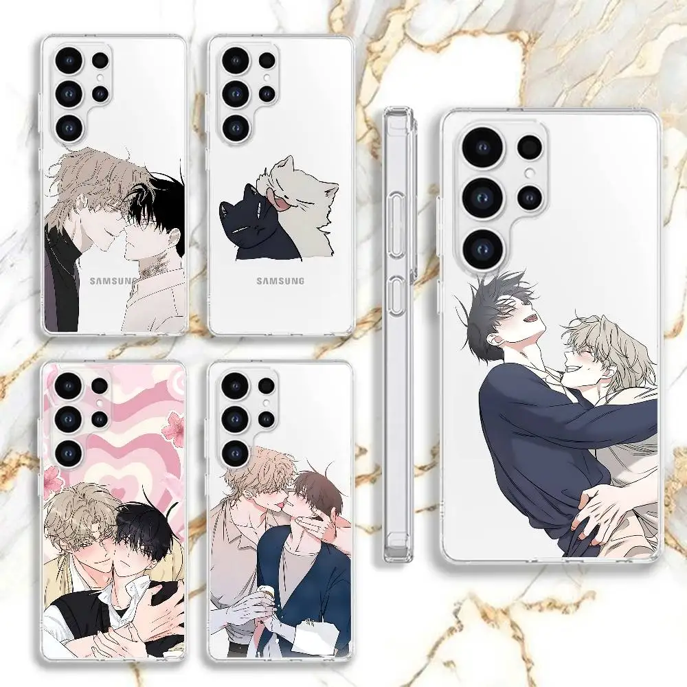 L-Low T-Tide in T-Twilight Phone Case For Samsung Galaxy S24 S22 S25 S23 S21 S10 S9 Ultra Plus 5G Clear Cover