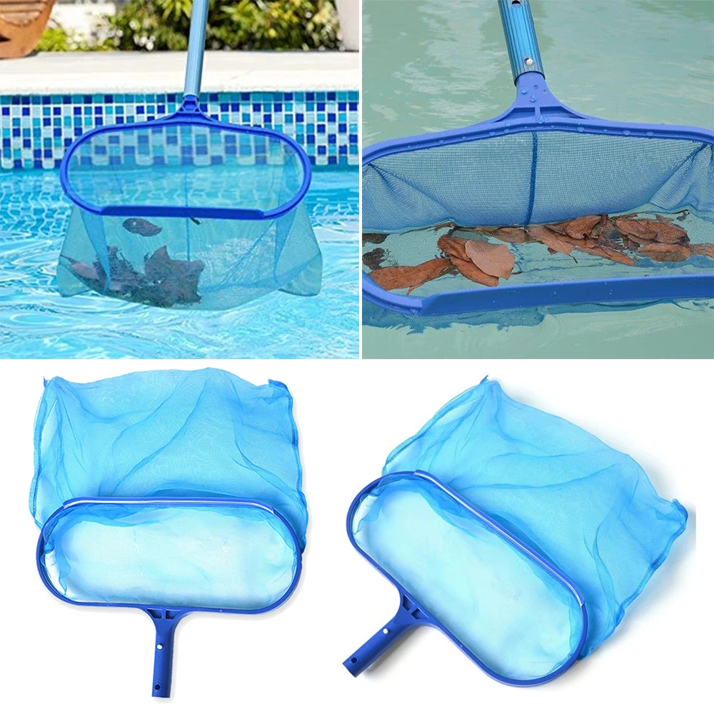 Swimming Pool Deep Debris Skimmer Leaf Fine Mesh Net Cleaning Scoop Pond Hot Tub