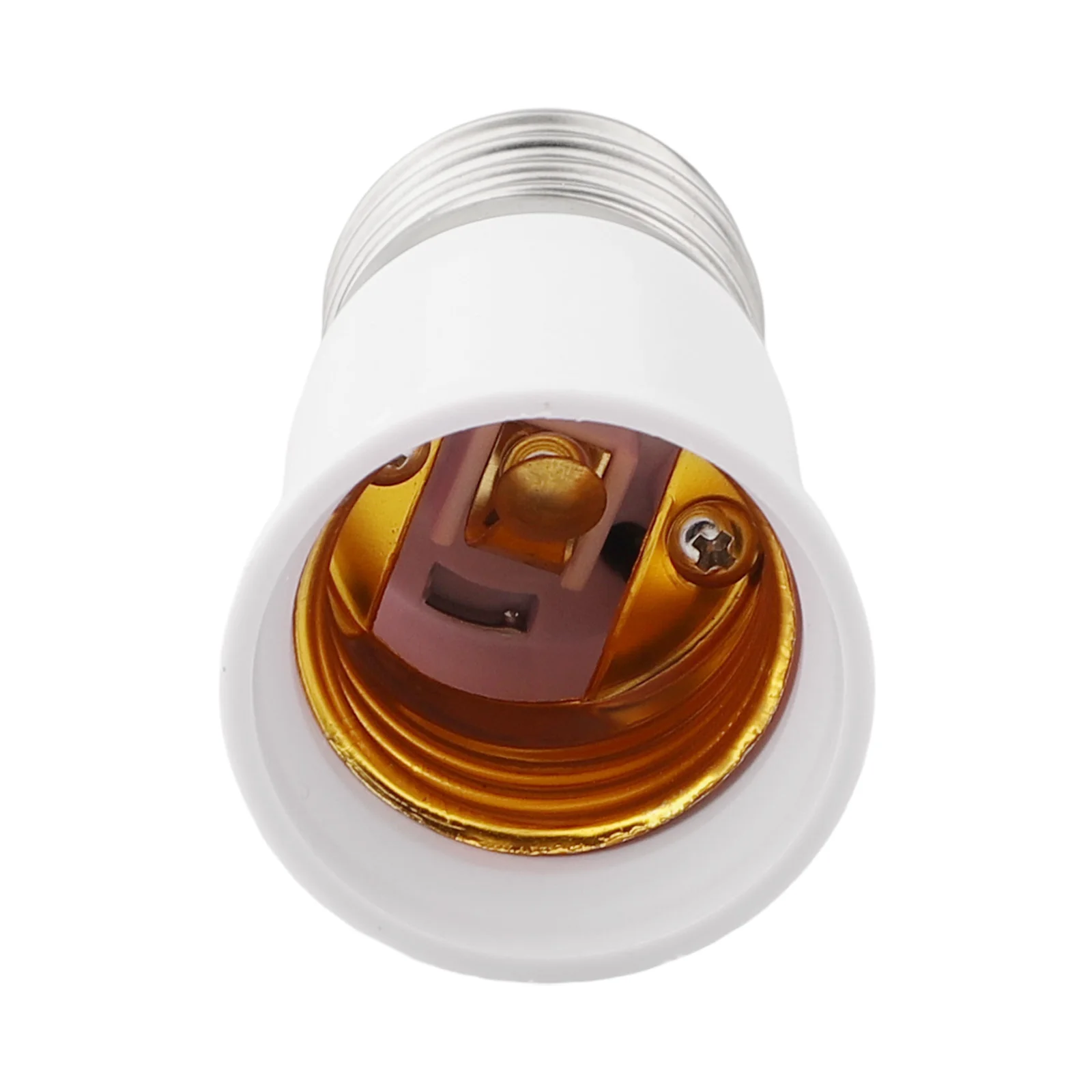 Compatibilidade Nome do produto Extensor de soquete de lâmpada E E Parafuso no adaptador Base de extensão de cm polegadas Características Base de extensão