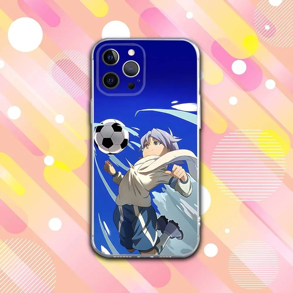 Aniem I-Inazumas E-Eleven Phone Case For iPhone 17,16,15,14,13,12,11 Pro,Max,Plus,X,XS,XR,SE4,E Mini Transparent Soft Cover