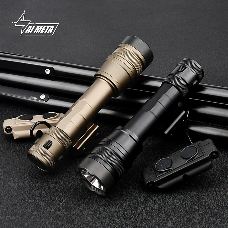 Tactical Metal Flashlight REIN 1.0 IR Light 850nm LED Scout Lights Fit 20mm Picatinny Rail Airsoft Hunting Rifle Weapon Lamp