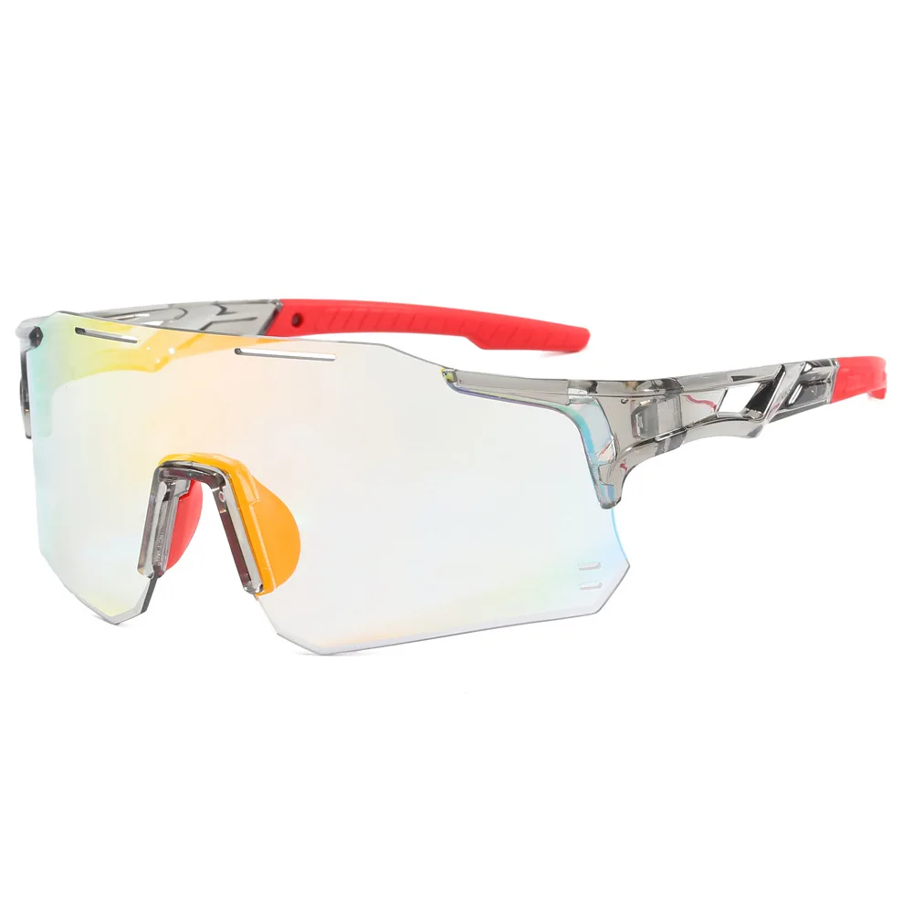 New Outdoor Sports Glasses ex Cycling Windproof Faionable Changeable Color Sunglasses Ladies' Model Riding Equipment