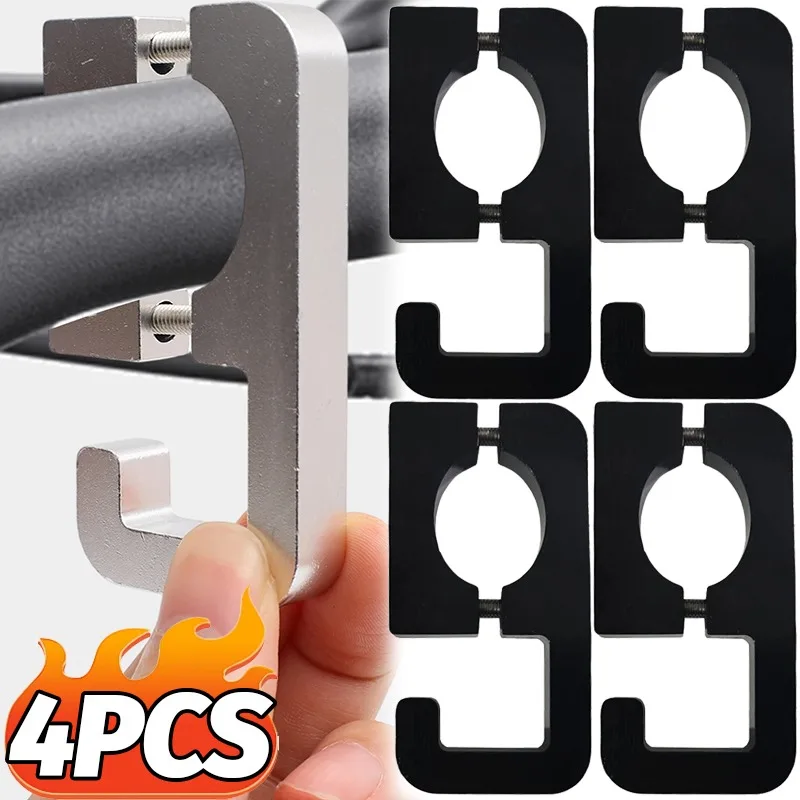 

Aluminum Alloy Motorbike Handlebar Hook Helmet Shopping Bag Holder Grip Carry Hanger For Electric Scooter Bicycle Accessories