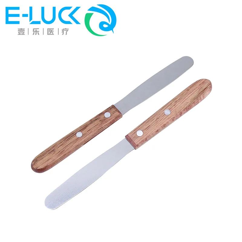 1szt Dental Alginate Metal Knife Mixing Plaster Spatula Stainless Steel Laboratory Gypsum Spatula Dentist Tools — zdjęcie 4