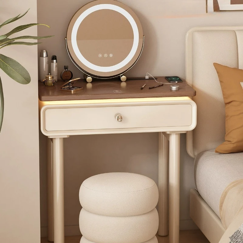 rl-Modern Corner Dressing Table Cosmetics Comfortable Wood Organizer Vanity Table Storage Bedroom Penteadeira Trendy Furniture-