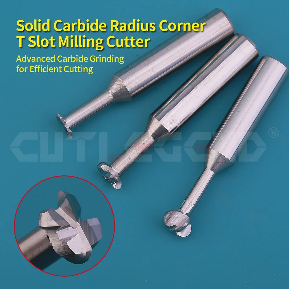 

Radius Corner T Slot End Mill CNC Carbide Cutter Concave Arc Machining Aluminum wood Tools 3mm 4mm 6mm-20mm R0.5 R1 R1.5 R2