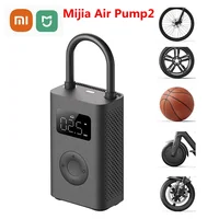 Compresor de bomba de aire Xiaomi Mijia 2 compresor de aire eléctrico portátil 2 Sensor de neumáticos Mi Treasure inflable 2 para bola de bicicleta de coche