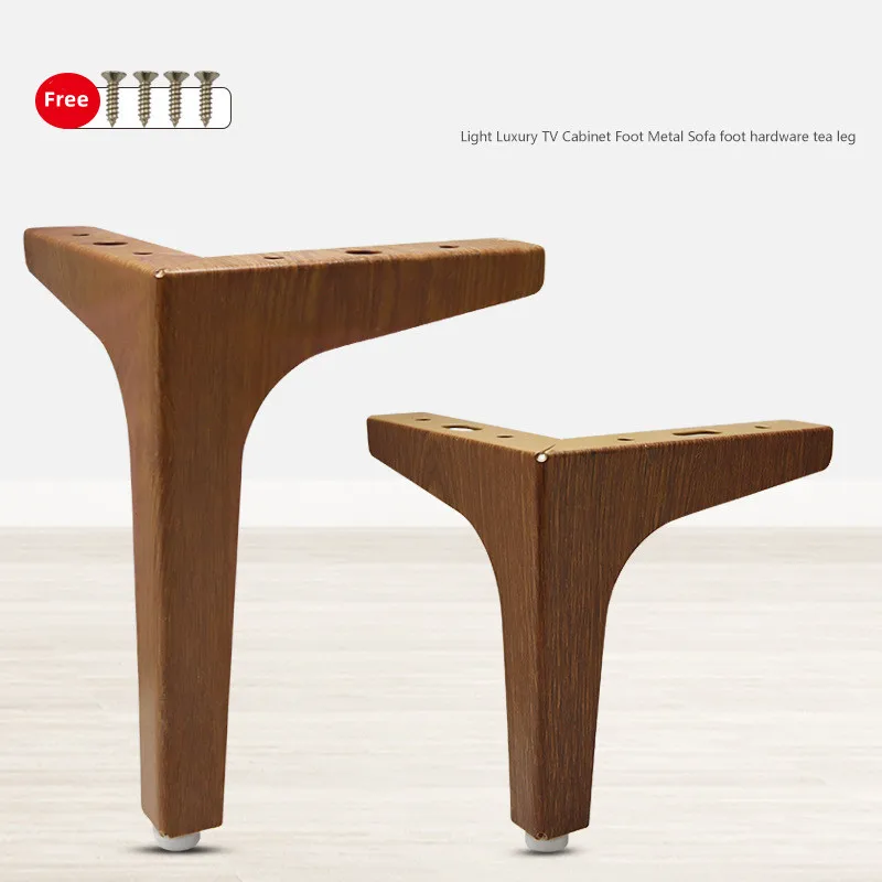 1Pcs Walnut 10/13/15/17cm Sofa Legs for Chinese Style Furniture Feet TV Cabinet Support Cabinet Legs Cabinet Feet Table Feet