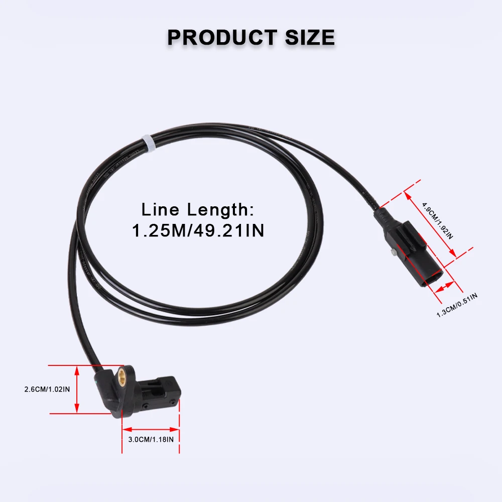 Motorcycle Wheel Speed ABS Signal Sensor Wire Accessories For BMW K1600 GT/GTL K1300GT K1200R R1200RT R1200GS ADV F900RT R NineT