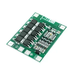 3 String 3S 40A Li-ion BMS PCM Lithium Battery 18650 Charging Protection Board PCB 11.1V 12.6V Enhanced Version No Balance