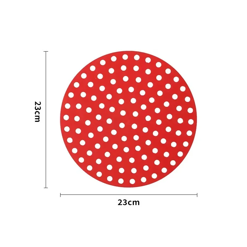 Reusable Air Fryer Pad, Silicone Anti-Stick Coated Air Fryer Pad, Easy to Clean Home Kitchen Tools, Practical Household Items