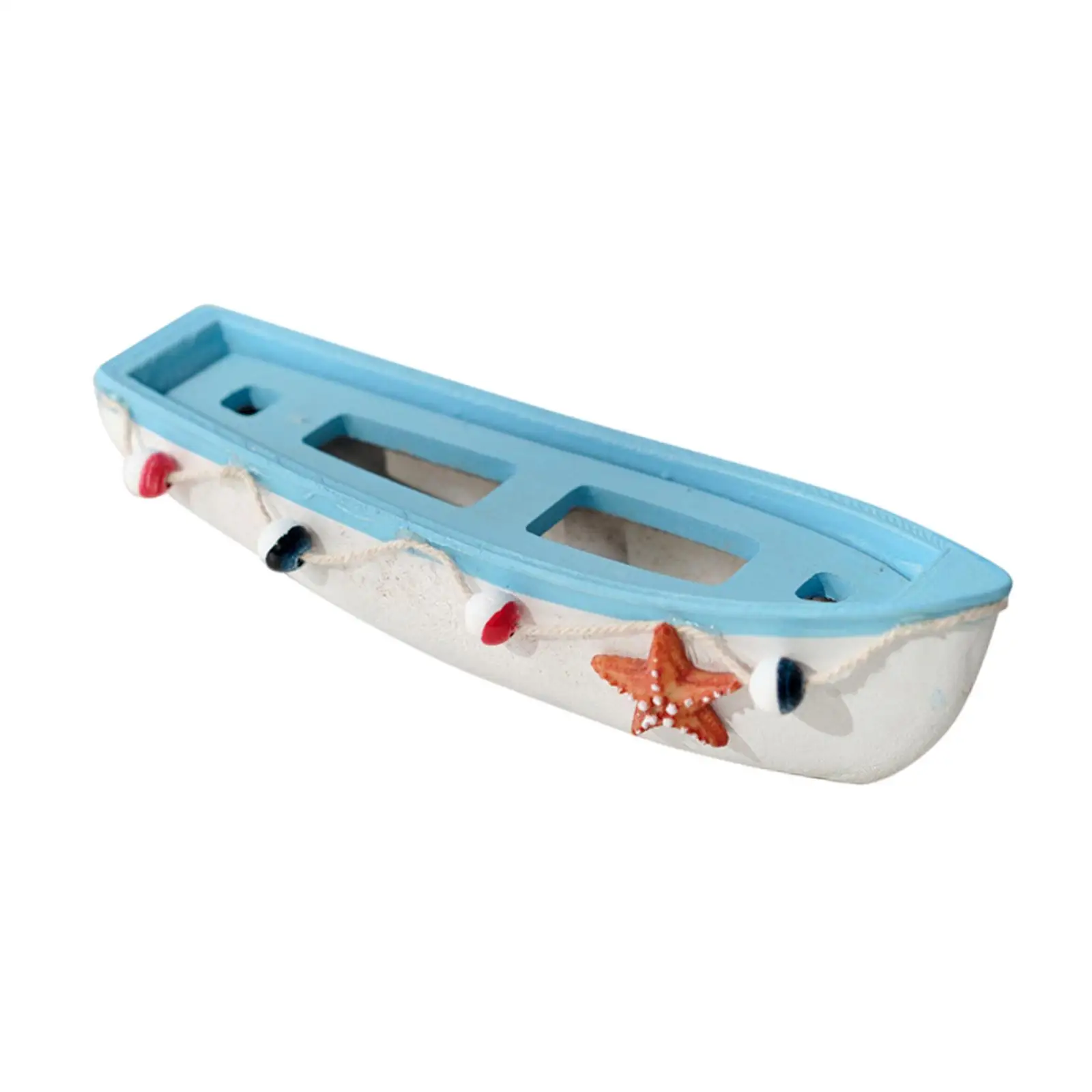 Boat Ornaments Model Home Tabletop Mediterranean Styles Office Gifts Wooden