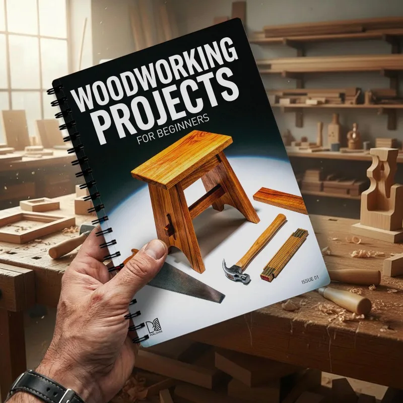 

Step by step DIY guide for beginner woodworking projects, suitable for first-time carpenters