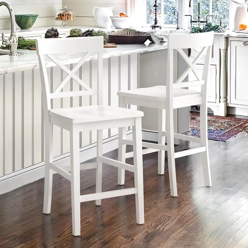 Bar Stools Set of 2, 24