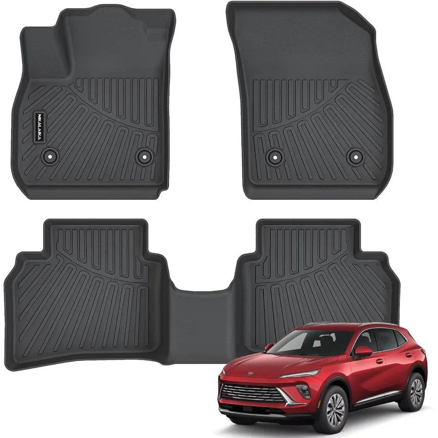 

Floor Mats for 20212024 2025 2026 Envision All Weather Protection TPE Rubber Floor Liners for 20212026 Envision Full Set Auto