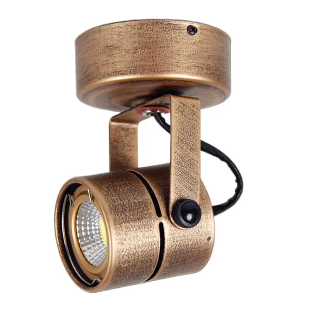

110-240V 3W 5W 7W LED Spotlights Bronze led ceiling Down lighting for cabinet counter showcase industrial store ceiling lamp