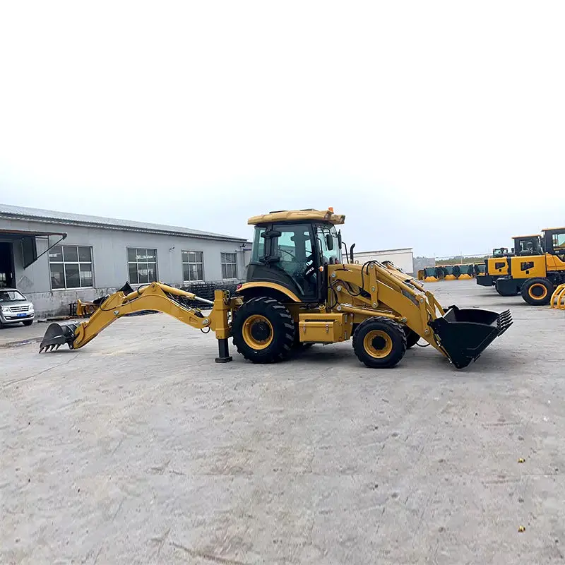 Wholesale Backhoe Loader for Engineering Construction Machinery Backhoe Loader Large Earthmoving Construction Machinery