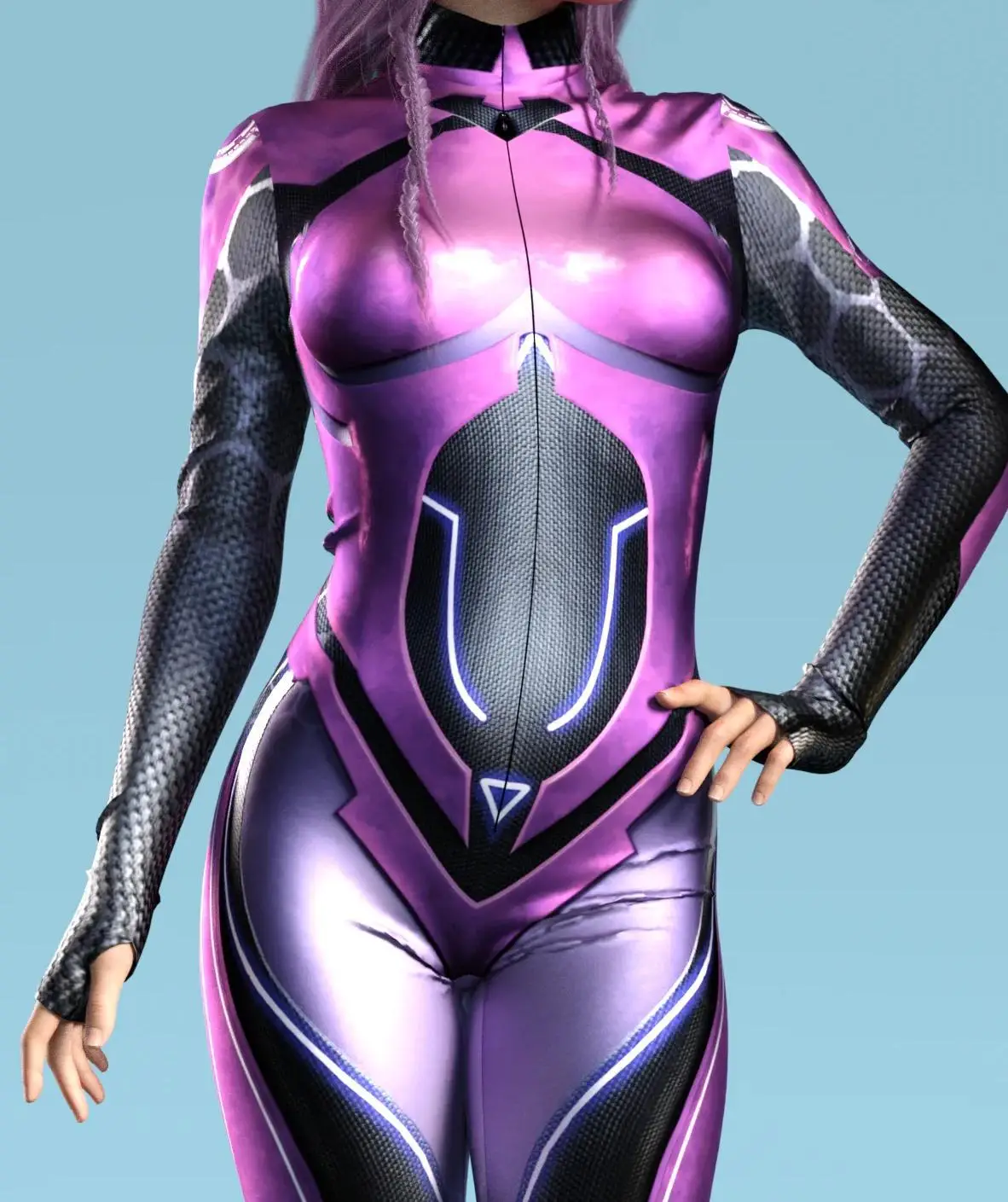 Cooles mechanisches Rüstungs-Cosplay-Kostüm für Frauen, Punk-Bodysuit, elastischer Jumpsuit für Feiertagspartys, ausgefallene Aerial-Yoga-Auftritte, Catsuit – Detail 12