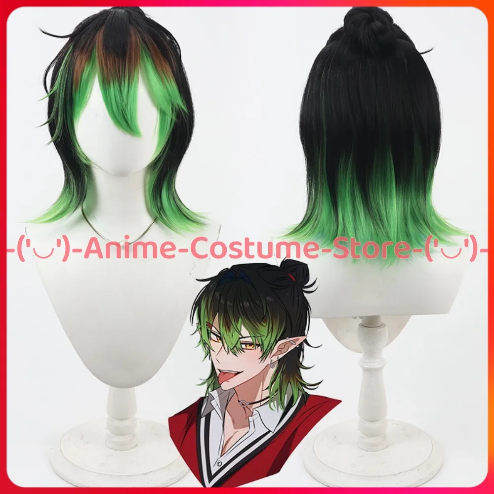 

VTuber Hanabata Kaika Косплей Парик Аниме Игровой Персонаж Хэллоуин Карнавальный Костюм Парики Термостойкие Синтетические Волосы