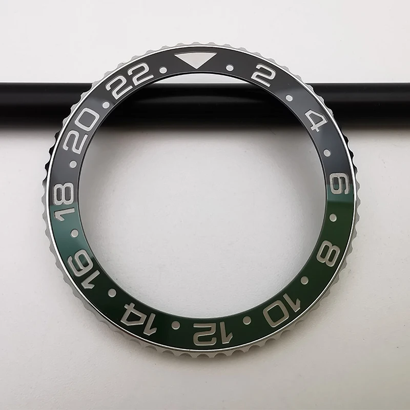 Top Quality Ceramic Watch Bezel Insert For GMT 126720VTNR, Watch Parts Aftermarket Replacement