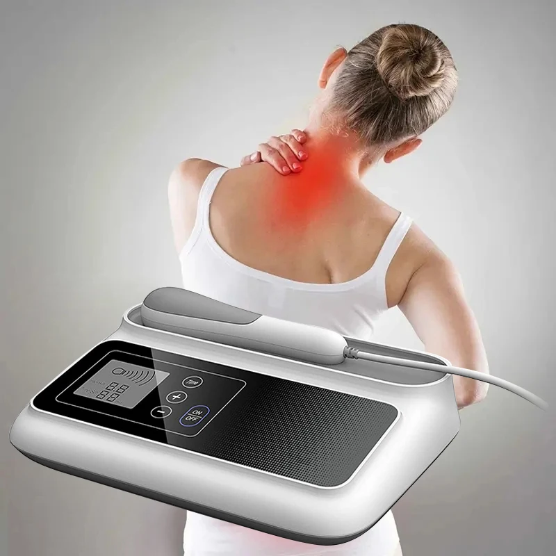Dispositivo de ultrasonido terapéutico para fisioterapia, máquina de fisioterapia, alivio del dolor articular muscular, cuidado de la salud, masajeador corporal, uso doméstico