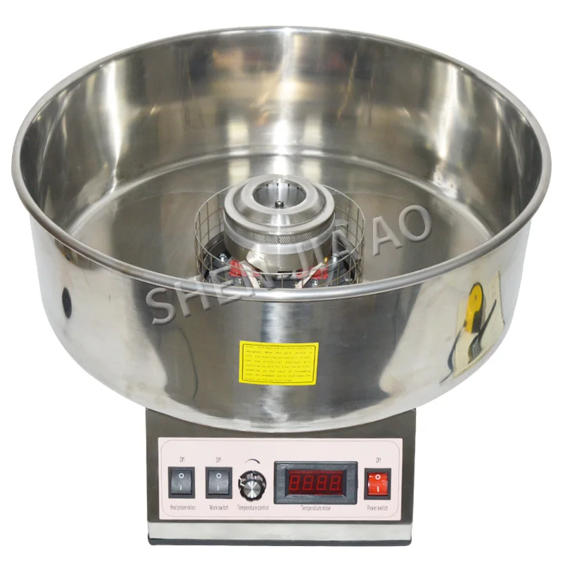 صانع حلوى القطن التجارية حلوى الحلوى الكهربائية لتقوم بها بنفسك خيط السكر زهرة نوع آلة حلوى القطن الفولاذ المقاوم للصدأ 110 فولت 220 فولت