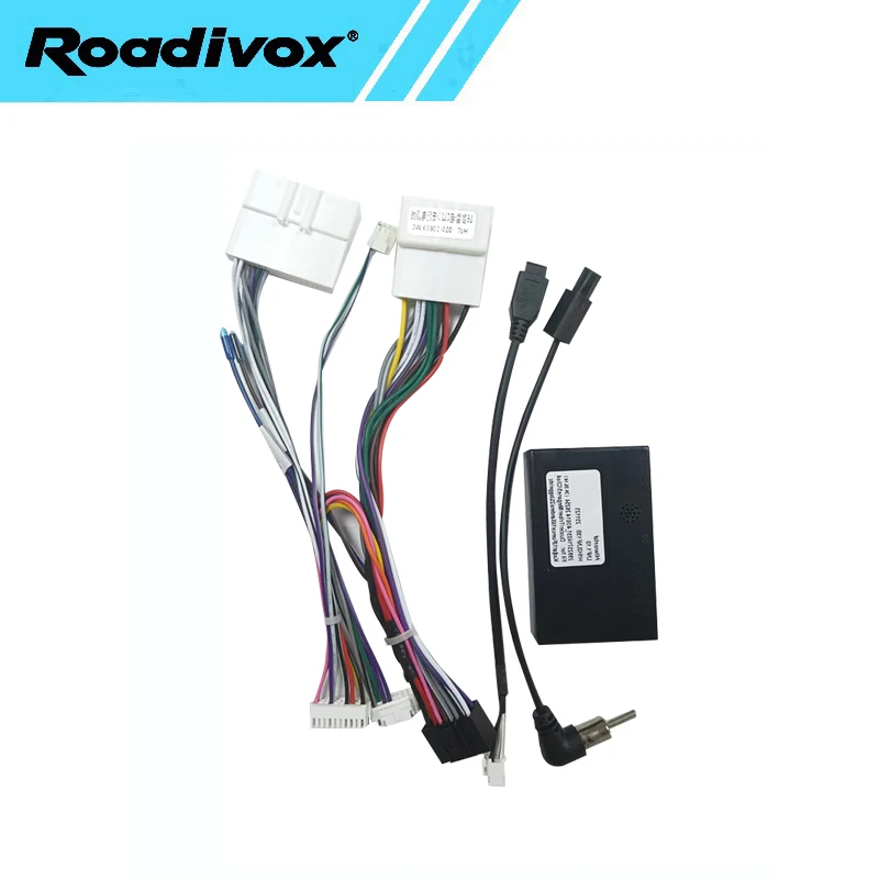 Car Radio Wire Harness Power Adapter Canbus For Renault Megane Clio 4 kaptur dacia duster 16pin Android Stereo Video GPS Cable