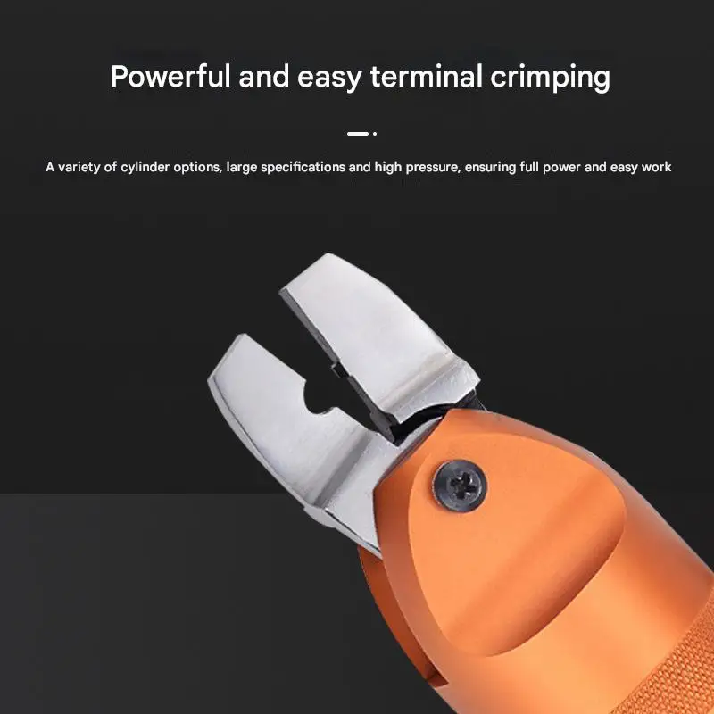 Pneumatic Air Crimping Pliers with 2.0mm Iron Wire Shear Clamp 14 Gauge Air Shear Cutter Tools HS20-S5 Blade-Garden Hand Tools view 2