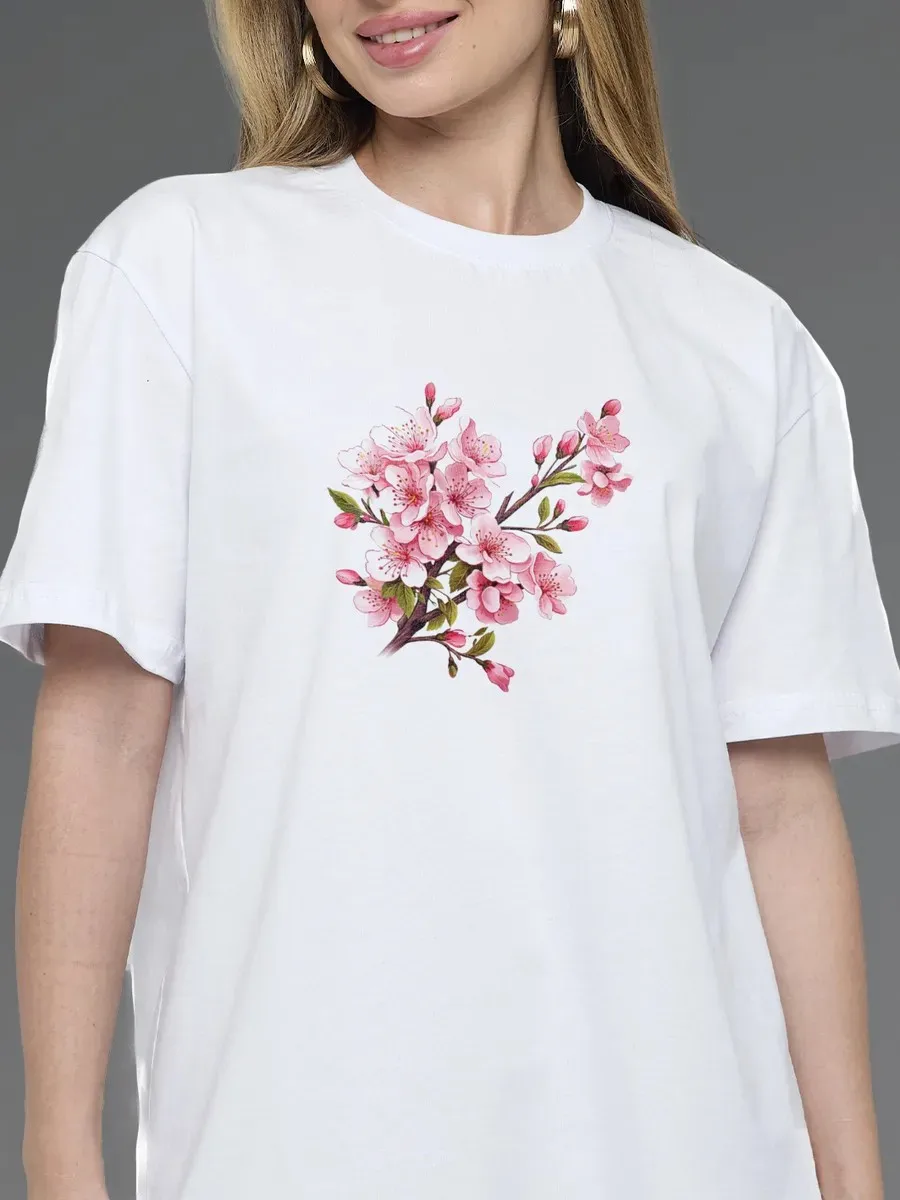 

Женская футболка с короткими рукавами и принтом размера PLUS, свободная и повседневная, мягкая, удобная и дышащая, для занятий спортом на открытом воздухе